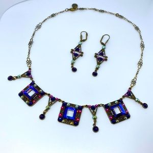 Anne Koplik (Dancing With The Stars Jewelry Designer)  Necklace & Earrings Set